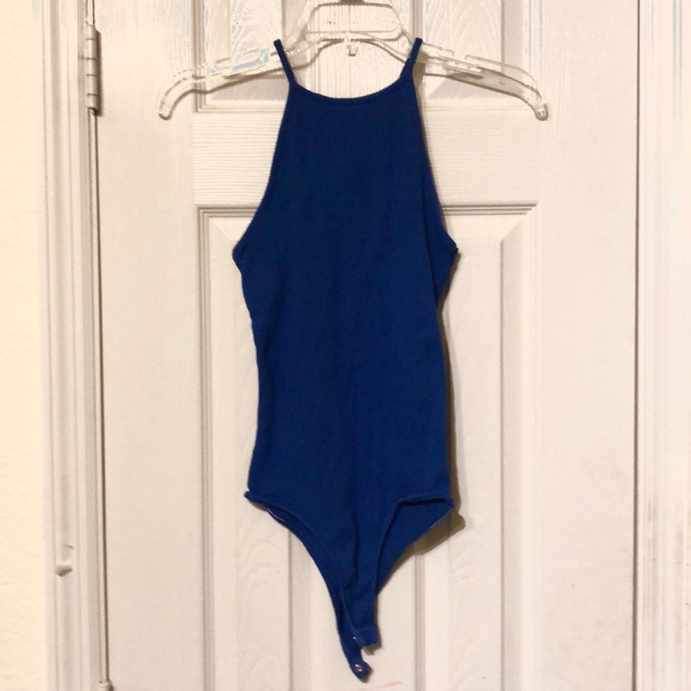 Blue bodysuit Size S